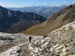 Quasi al colle dopo il passaggio della nuvola
