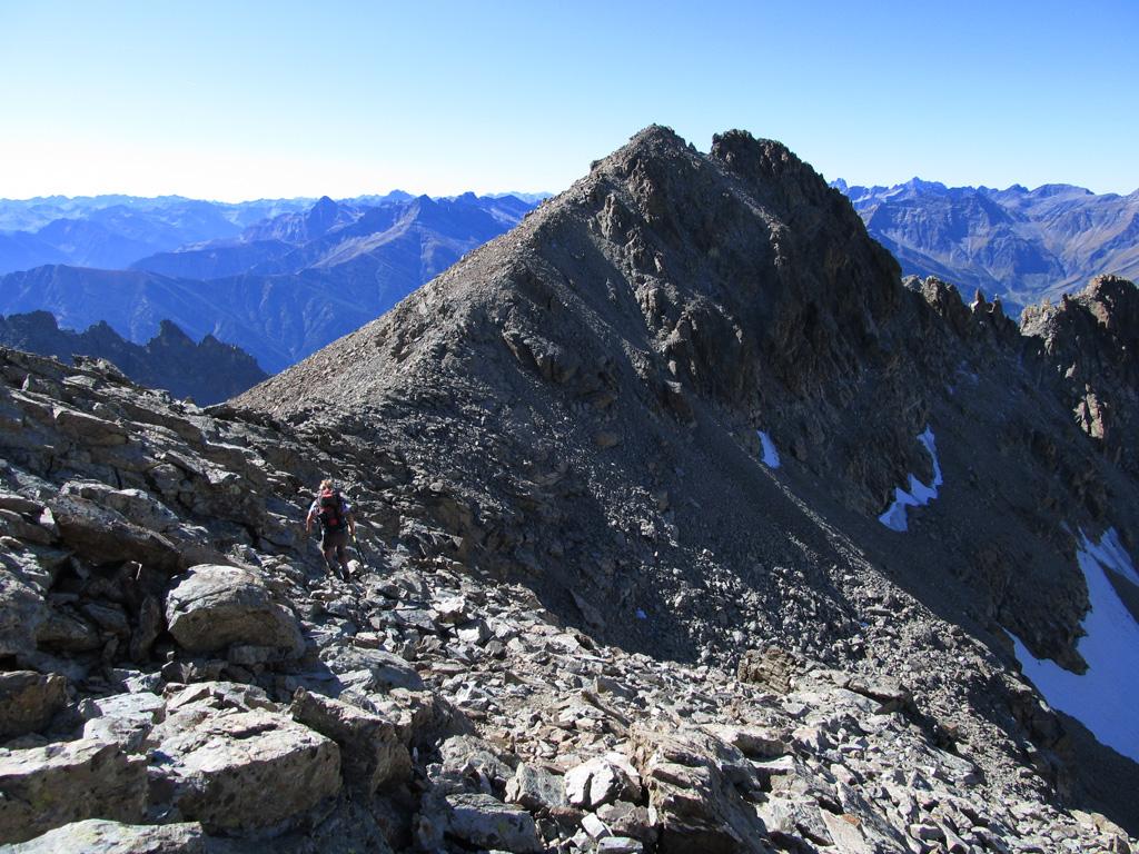 Punta Dante dalla Punta Michelis