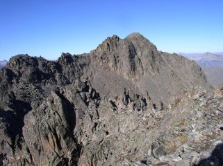 Vetta del clai dalla cima borgnonio