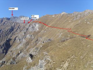 01 - Il percorso panoramico verso l'Ambin sulla costa del Toasso Bianco