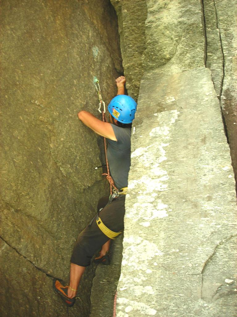 Block65 nella lama-camino di 6bc del secondo tiro