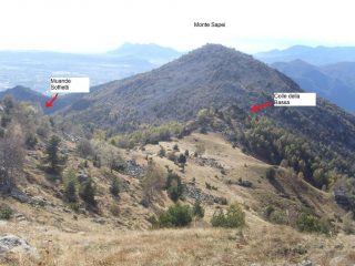 02 - Sopra il colle della Bassa, verso Costafiorita, iniziano le praterie