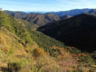 Verso la val Tanarello e il mare