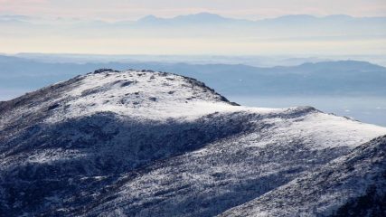 Monte Lion e la pianura.....