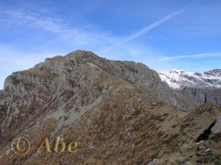 Cima Sasso dalla Colma Belmello