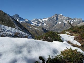 Veduta su Bessanese,Albaron e Ciamarella