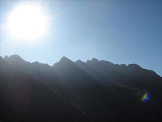 la cresta di Valmala