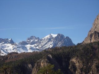 05 - Pelvoux visto dall'arrivo della ferrata