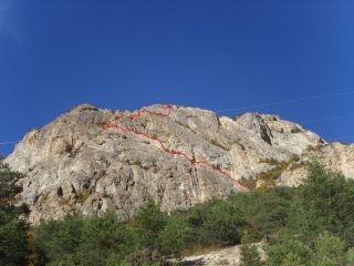 02 - Via Ferrata vista dal parcheggio