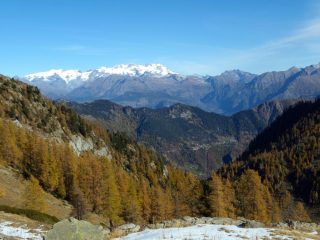 Panorama con M. Rosa.