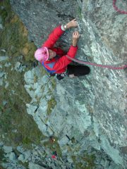 Otaner sul secondo tiro di Arto sinistro 6a+