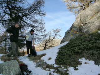 arrivo al col Fenetre