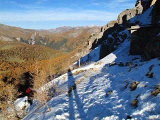 In discesa dalla Valauretta