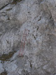 Inizio della ferrata