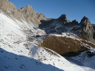 il vallone dell'infernetto visto dal colle omonimo