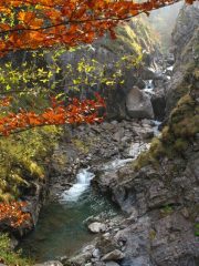 Gola delle Fascette prima che il fiume venga inghiottito