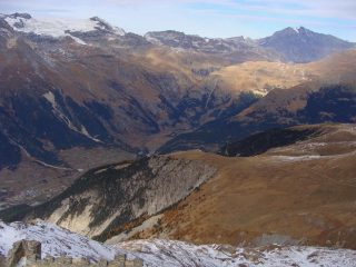 vista sulla valle d'arc