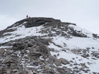 Ultima parte del costone verso la cima