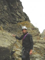 Marco alla base dello Sperone di Gilgamesh