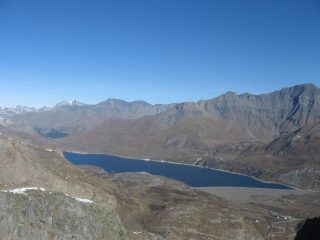 Salendo, vista sul lago Moncenisio