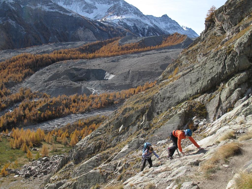 primi salti della ferrata