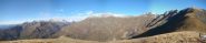 panorama vs ovest dalla Betogne - il Gregorio a dx