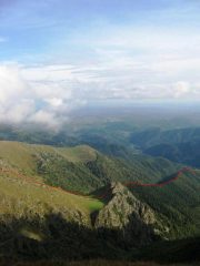La dorsale di salita