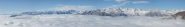 panorama dalla Quinseina da sud a 140gradi nord
