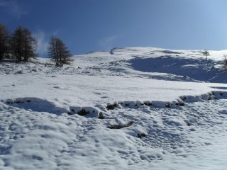 La punta vista dalle baite  Champchenille