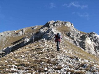 verso la Rocca d'Orel