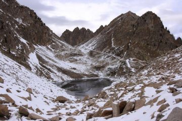 Lago inferiore di Fremamorta (7-11-2009)