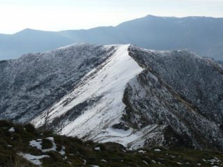 Cresta verso la Loit