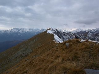 La cresta dall'Angiolino al Vaccarezza