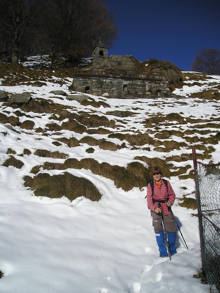 Luigina nei pressi dell'Alpe Pero