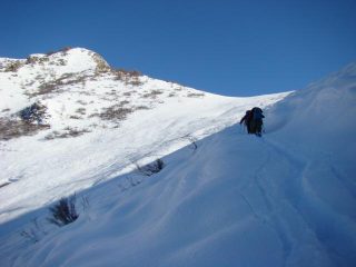 salendo alla dorsale