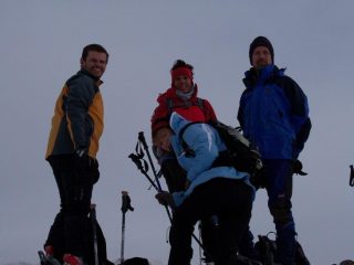 Vetta: manca Bubbola che sta facendo la foto.