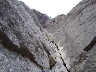 il diedro del terzo tiro...