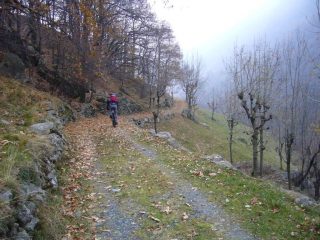 scendendo alla localita' Prera