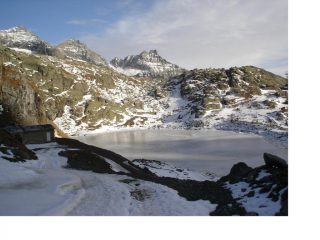 Il lago dietro la Torre e la P.Corna