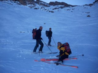 fine del tratto ripido