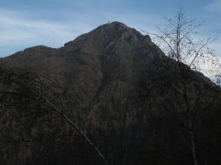 L'Uja di Calcante al tramonto