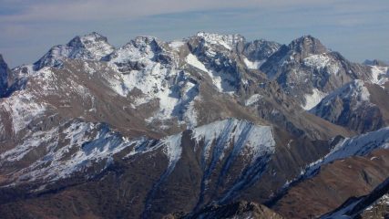 panorami dalla cima : dalla Rocca Blancia alla Meyna (21-11-2009)