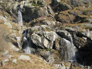 Le cascate del Rio Eugio ai Pis