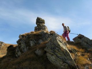 la prima delle torrette a 1700 m.