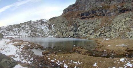 uno dei laghi di Sagnasse