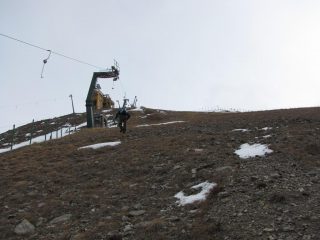 il tratto finale alquanto pelato