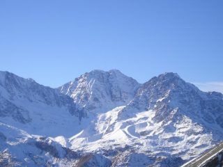 Lagginhorn e Fletschorn dalla vetta