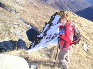 Luigina ed il lago del Paione inferiore