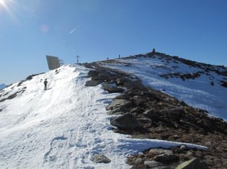 arrivo in cima