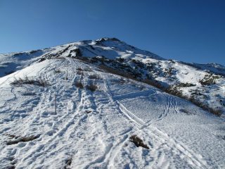 parte alta oltre le piste